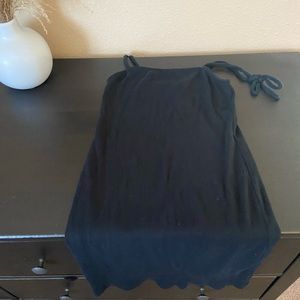 Black Dress with tie straps